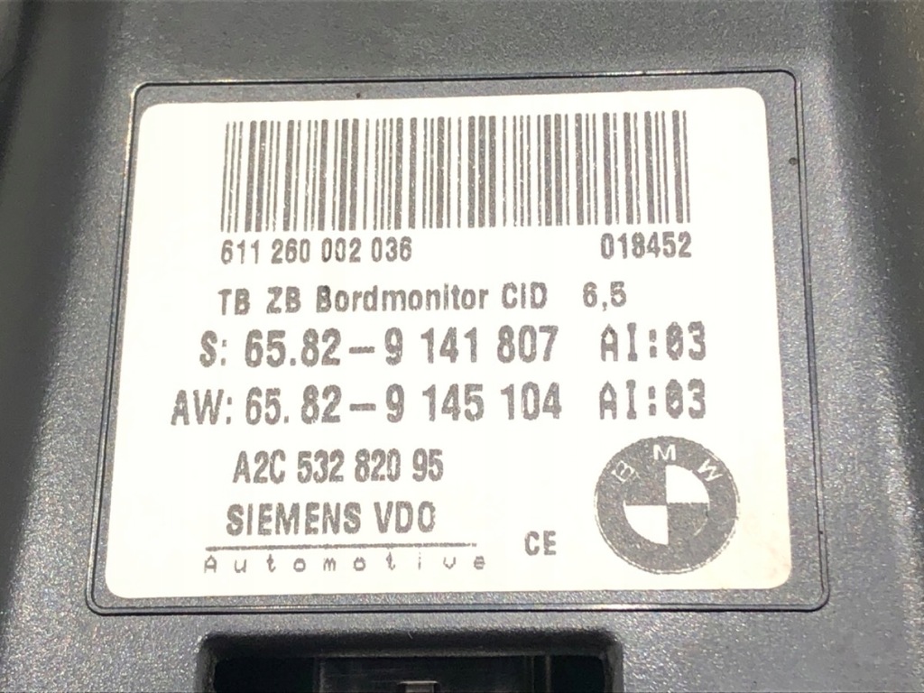 ANZEIGE BMW E61 9141807 04-10 Product image