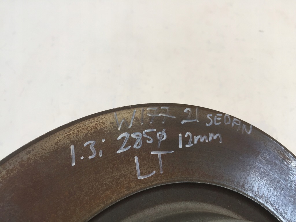 MERCEDES A W177 2021 HINTERE BREMSSCHEIBEN 285 mm Product image