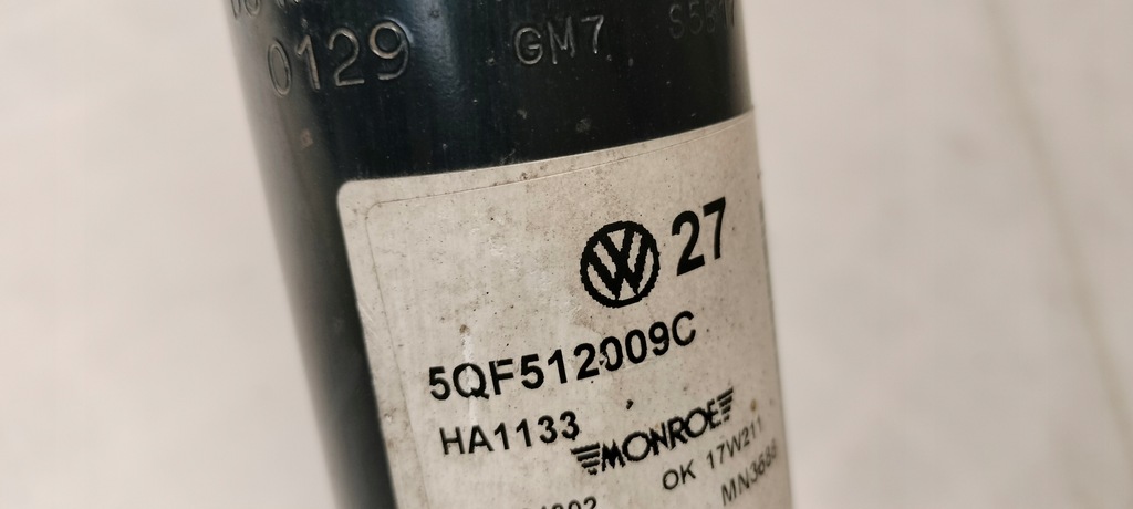 HINTERER STOSSDÄMPFER SKODA KODIAQ 565 2017 2.0TFSI ELEKTRISCH 5QF512009C 4x4 Product image