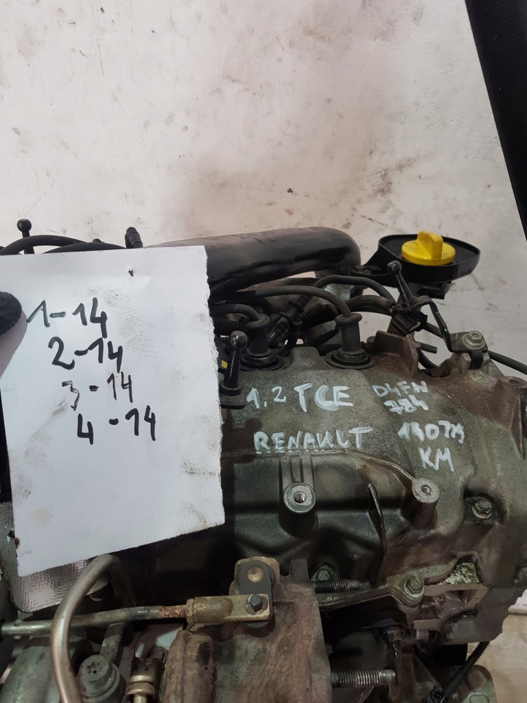 MOTOR D4FH784 RENAULT CLIO III MODUS 1.2 TCE 100KM 140.000 PS Product image