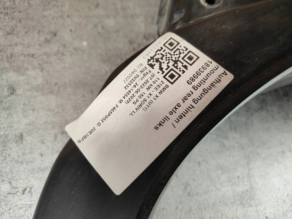 BMW X1 U11 X2 U12 SDRIVE STREPLE + MALLER LINKS HINTEN HINTER 8855201 Product image