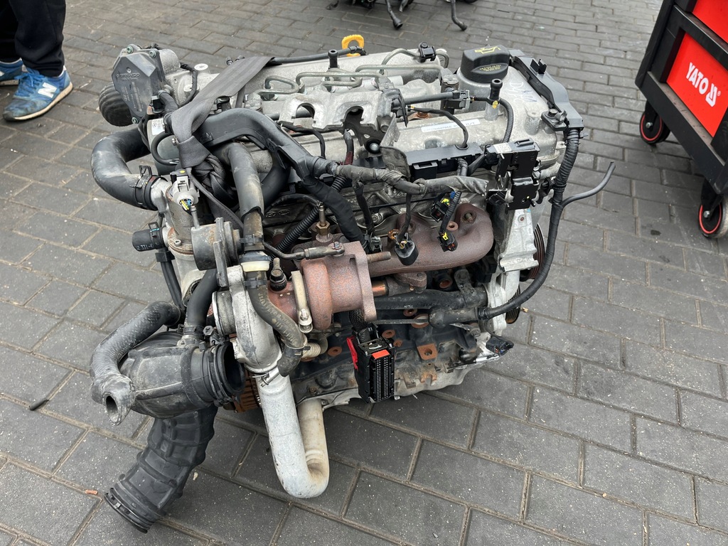 KOMPLETTMOTOR HYUNDAI I20 IX20 KIA VENGA 1.4 CRDI D4FC Product image