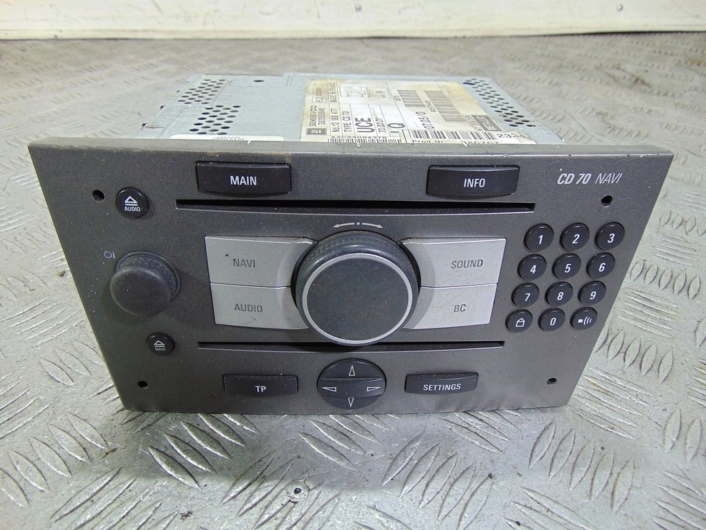 RADIO CD NAVI OPEL VECTRA C Product image