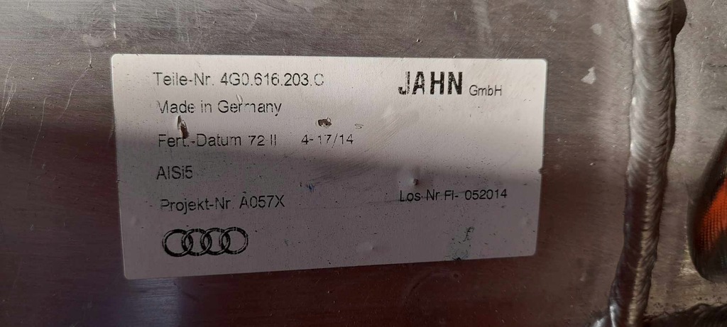 LUFTDRUCKBEHÄLTER AUDI A6 C7 A7 4G 4G0616203C Product image