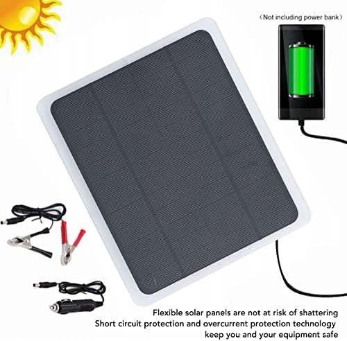 SOLARPANEL / LADEGERÄT SOLAR 20W 12V FÜR Garosa AUTO NACH RÜCKGABE! Product image