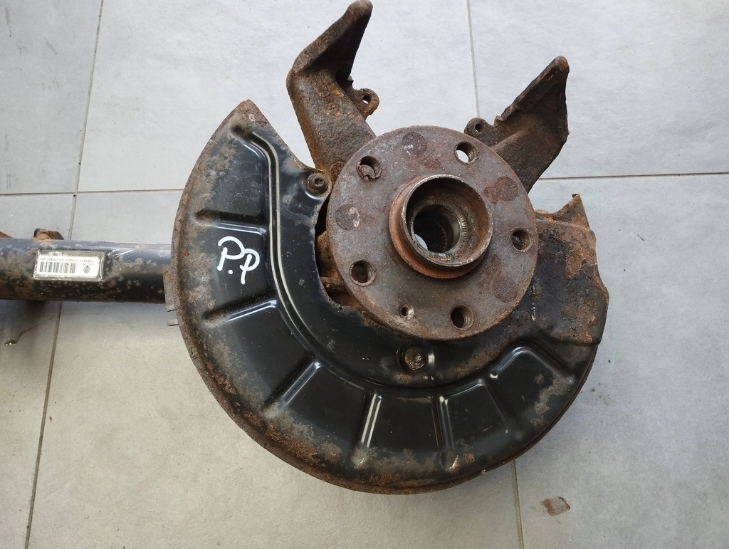VW GOLF V Achsschenkel-Stoßdämpfer rechts 1K0920874M Product image