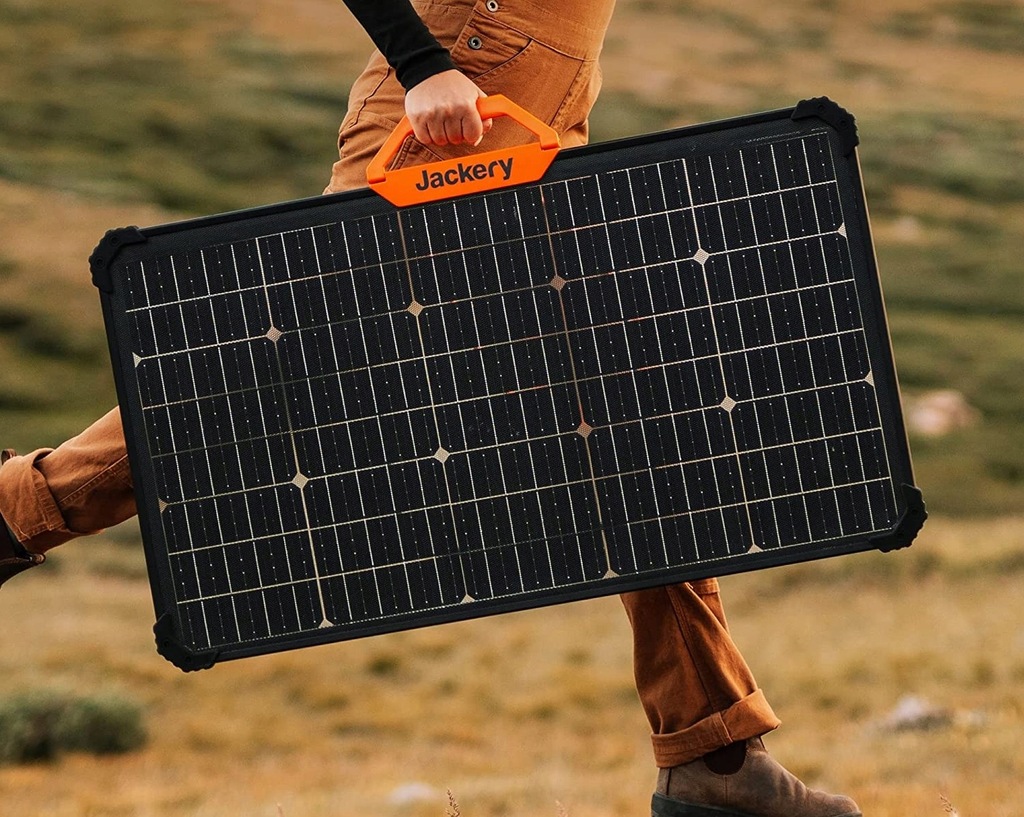 JACKERY SOLARSAGA 80W DOPPEL TRAGBAR Product image