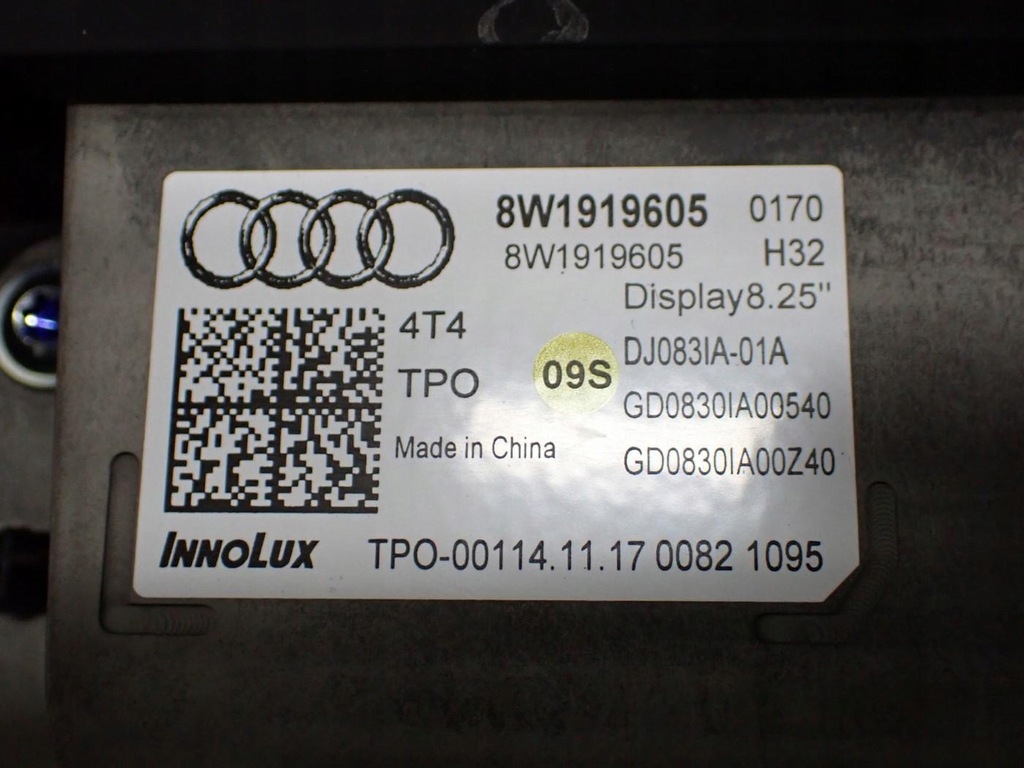 Navi Navi Facktrycha org 8W1919605 8W5035035B Audi A4 B9 8W 18R Product image