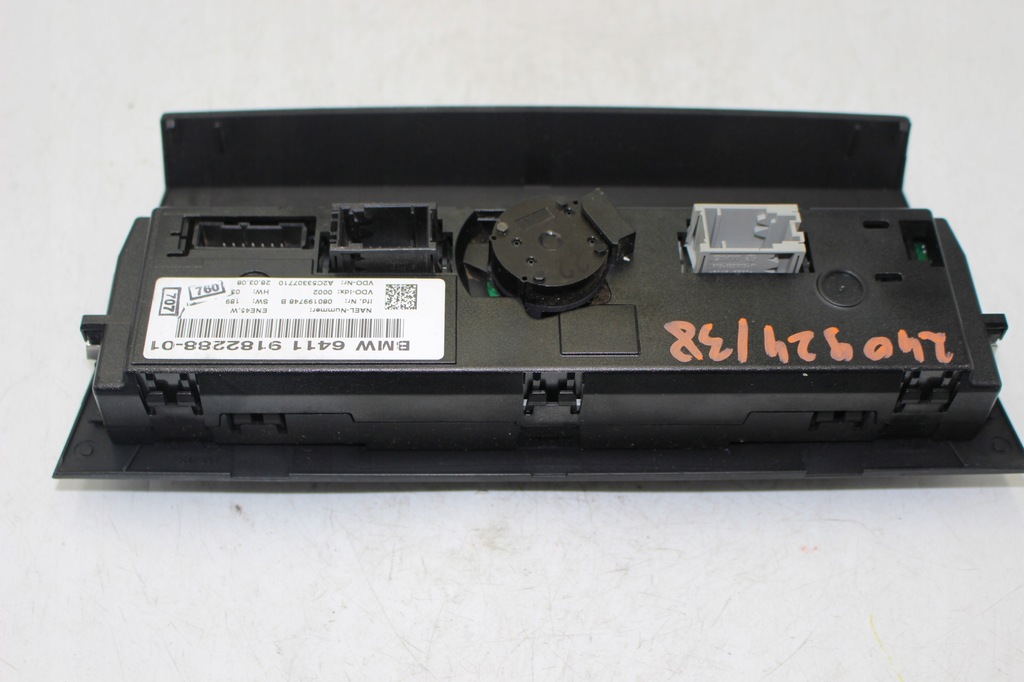 KLIMAANLAGE PANEL BMW E92 E93 9182288 Product image