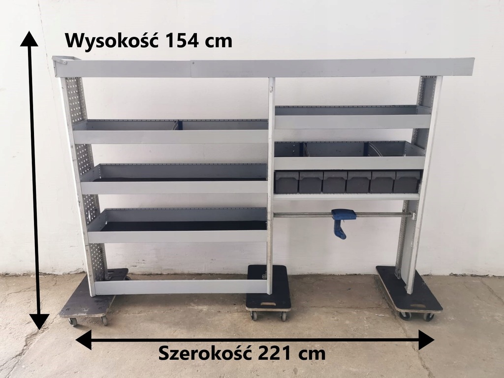 Servicewagenregal, Werkstattserviceausrüstung, SORTIMO REGALE Product image