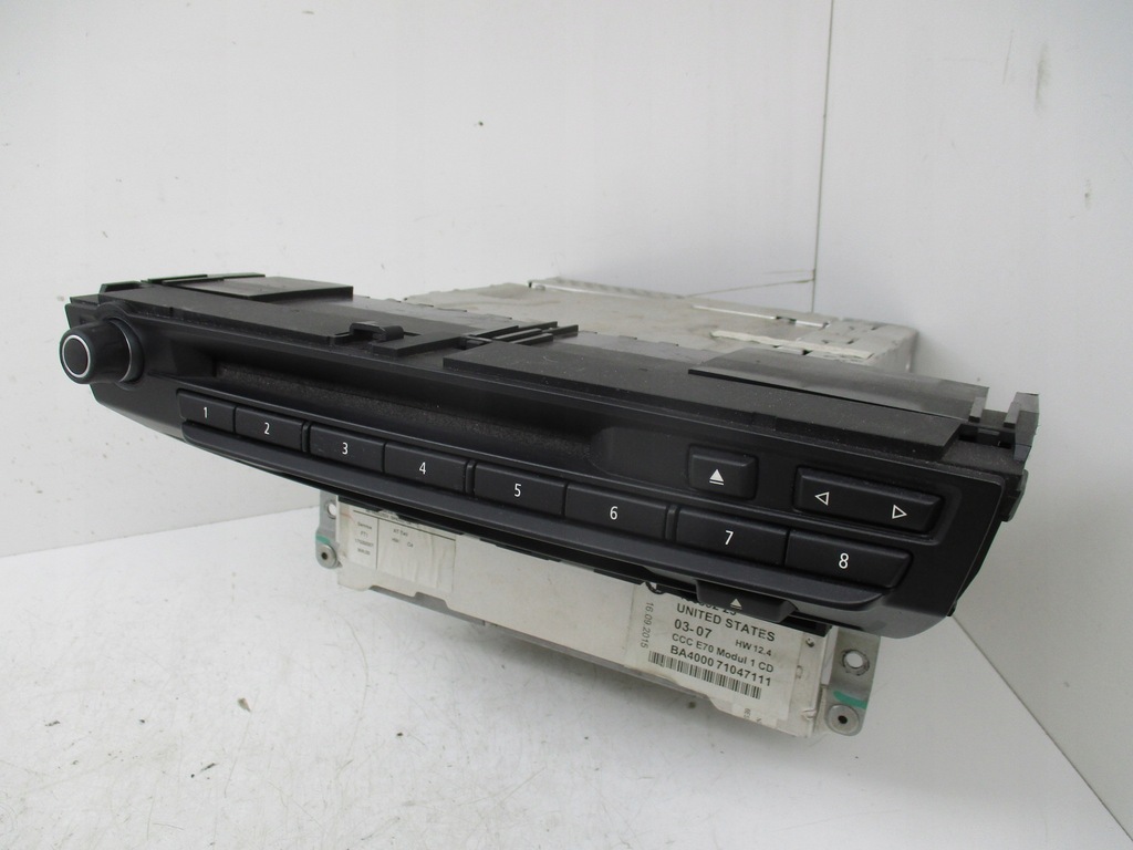 BMW X5 E70 Navigationsleser CCC-Modul 9165854 9133784 Product image