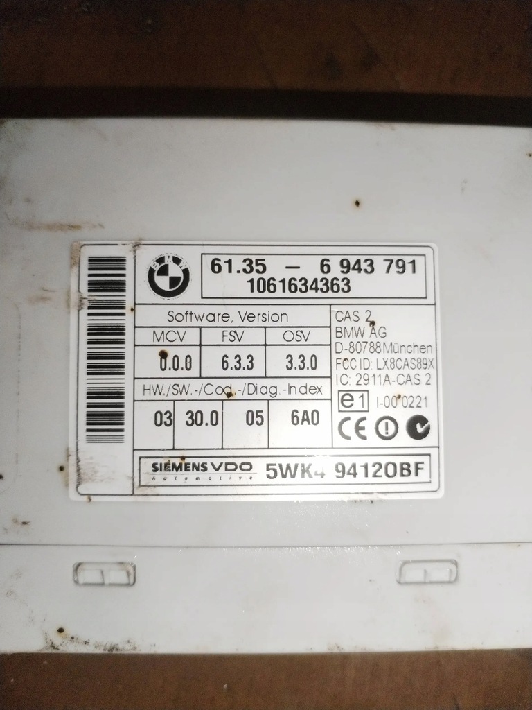 BMW 5 E60 E61 2004 Controller Product image