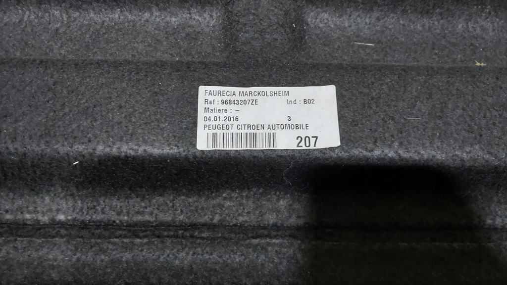 Peugeot 3008 I Lift Reger Ship Leave 2009-2016 Product image