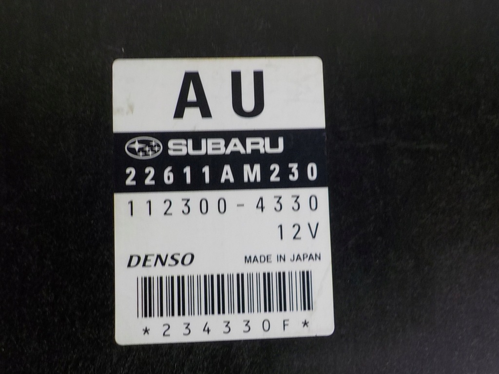 Subaru Forester II SG 2,5 T Start Kit 22611Am230 AU Product image