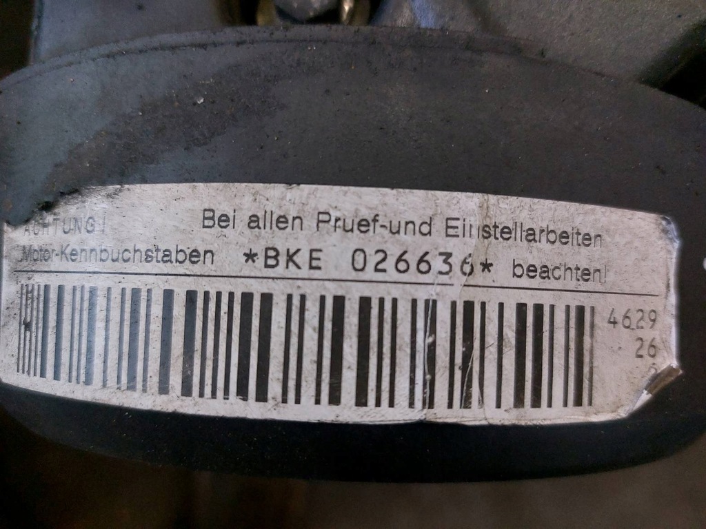 DIESELMOTOR NACKTE SÄULE AUDI A4 B7 1.9 TDI BKE Product image