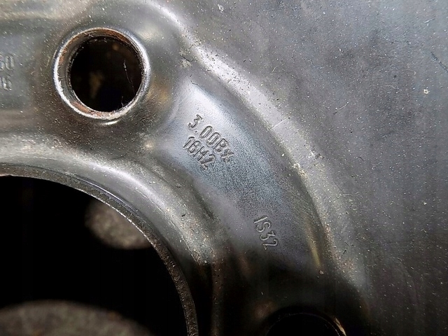 BMW 7 IV E65 735i 03 RESERVERAD UMRIEMEN RAD R16 Product image