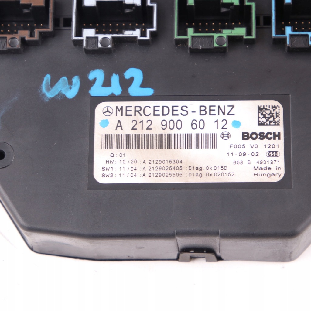 Mercedes W204 W212 Steuergerät Modul SAM A2129006012 Product image