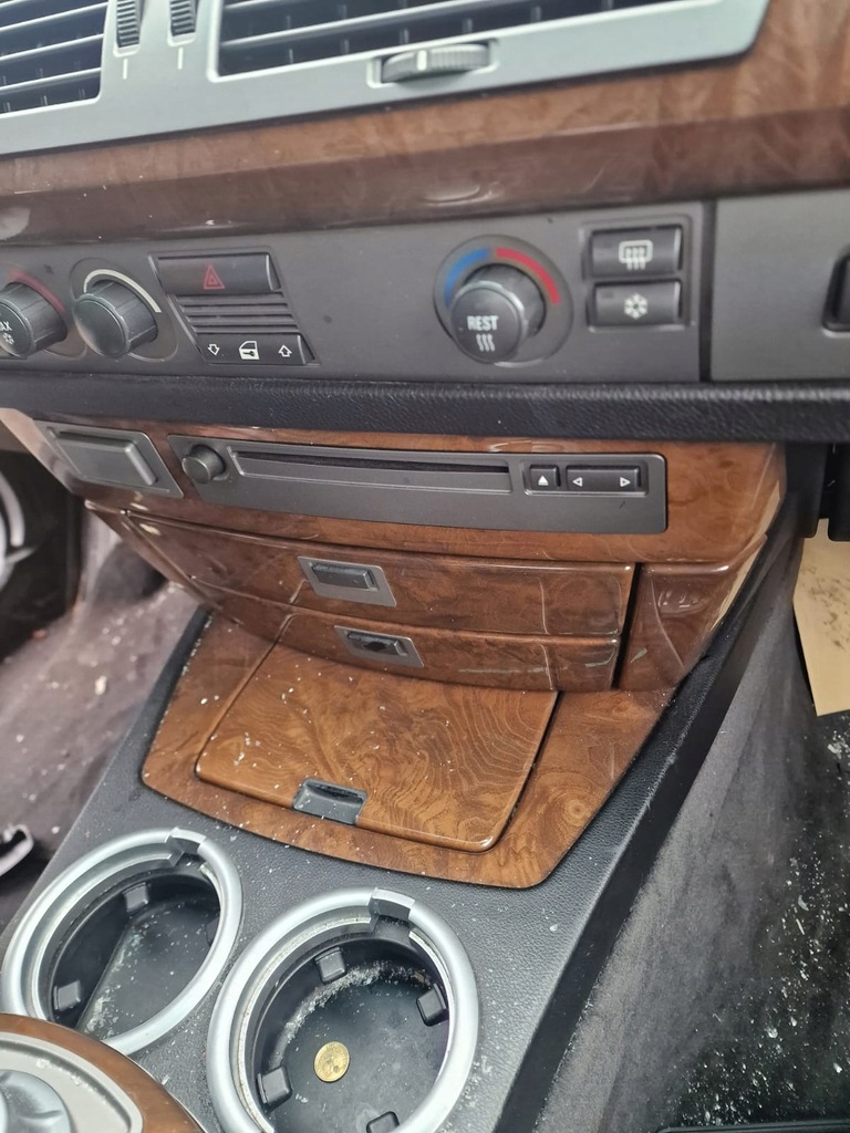 Rahmenrahmen +Telefon Holz BMW 7 E65 01-05 Product image