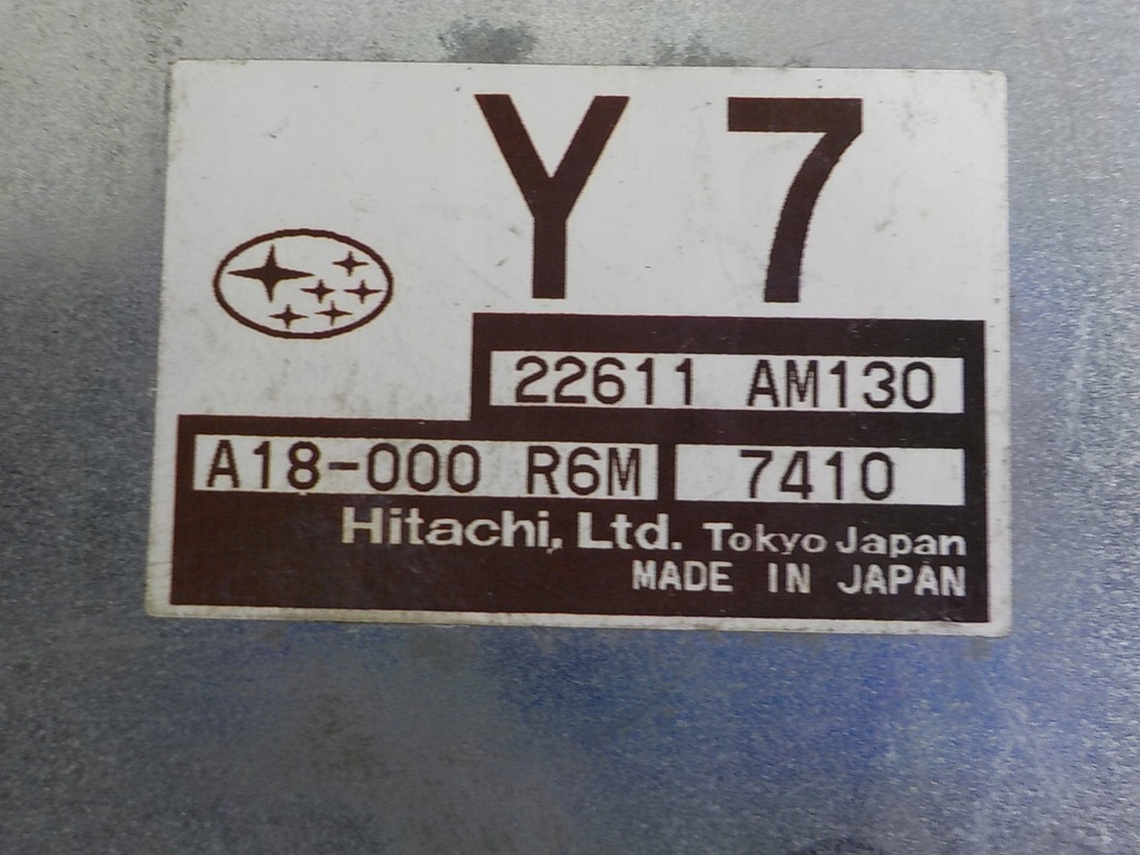 SUBARU LEGACY IV 2.0 STARTER-KIT 22611AM130 Y7 Product image