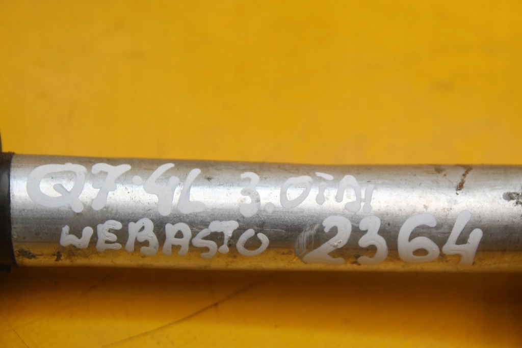 Tube Pipe Webasto Audi Q7 4L 3.0 TDI 7L0815985 Product image