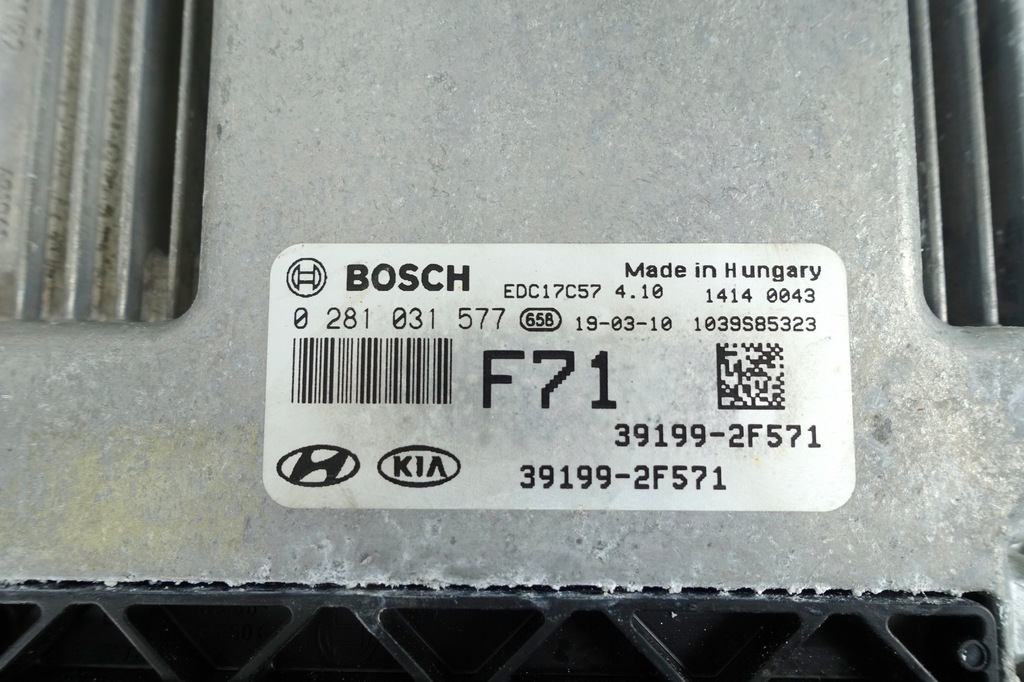 COMPUTER HYUNDAI TUCSON 2 LIFT 2.0 CRDI 0281031577 Product image
