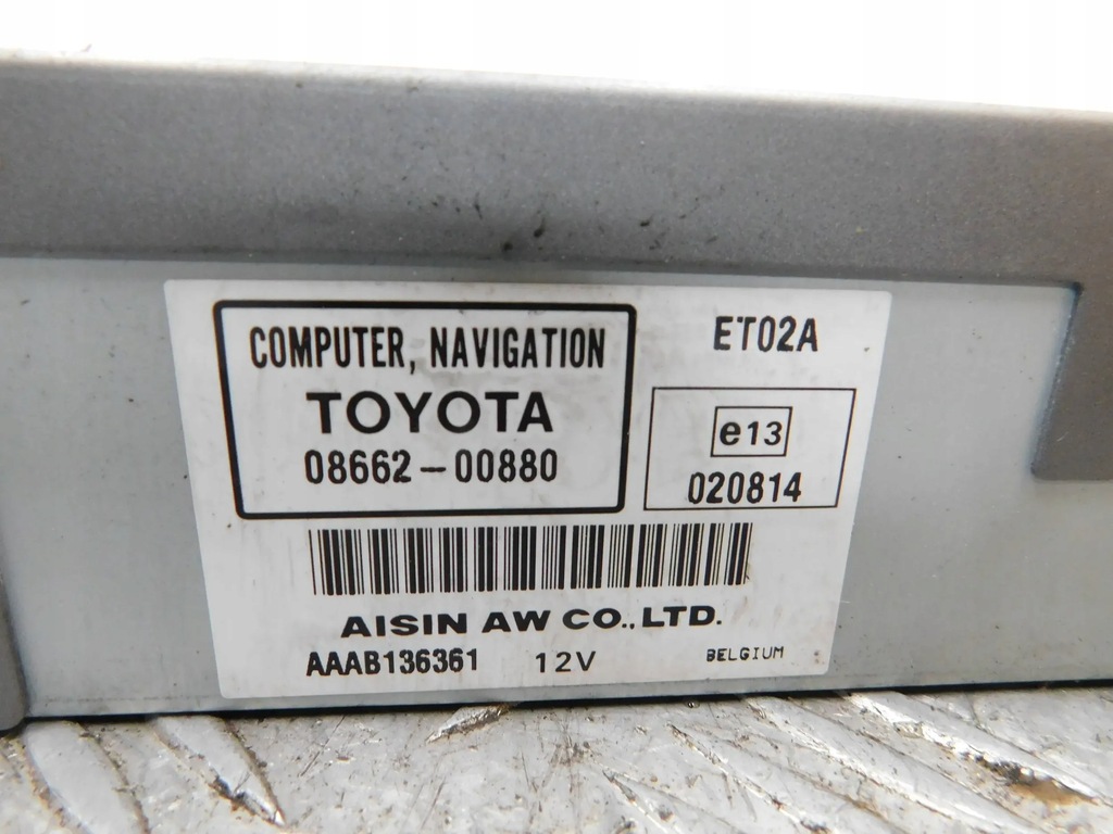 CZYTNIK NAWIGACJI TOYOTA AVENSIS T25 08662-00880 Product image