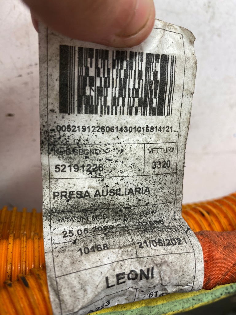 FIAT LADEKABEL 52191226 Product image