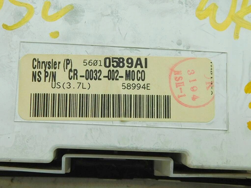 GRAND CHEROKEE III WK 3.7 05-10 ZÄHLER 56010589AI Product image