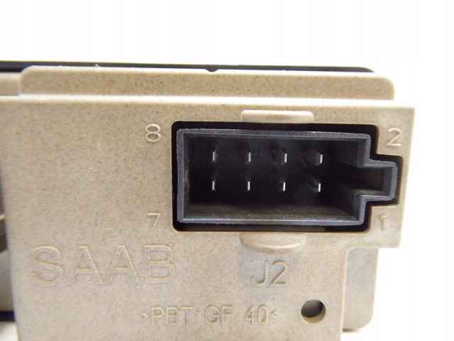 SAAB 93 9-3 Lift II Schalter Glas hinten links Product image