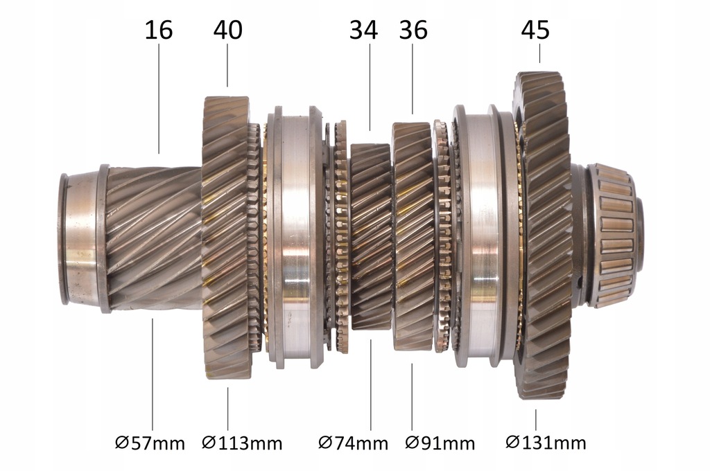 Antriebswelle 02E DQ250 DSG VW AUDI Product image