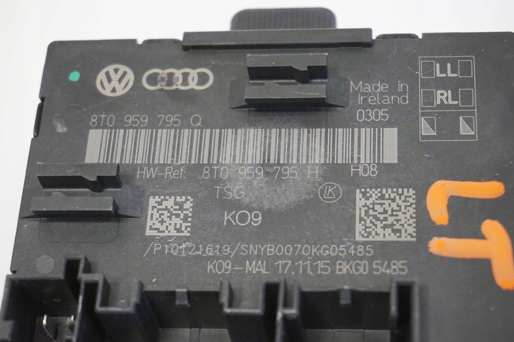 TÜRMODUL LINKS HINTEN AUDI A5 8TA 8T0959795H Product image