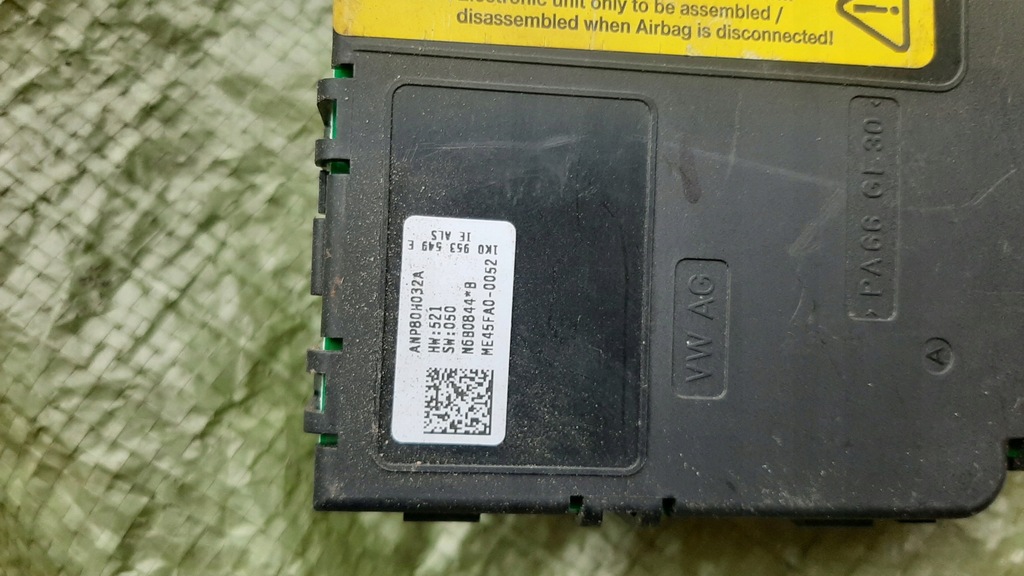 LENKWINKELSENSOR VW GOLF V TOURAN UND AUDI A3 1K0959654 1K0953549E Product image