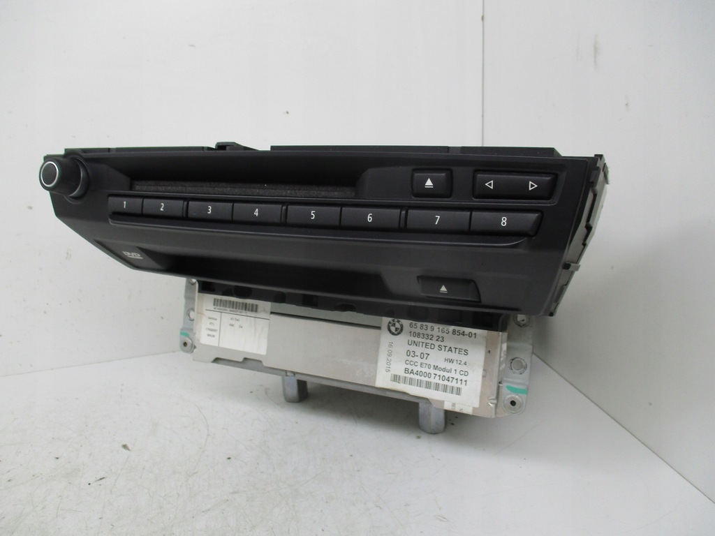 BMW X5 E70 Navigationsleser CCC-Modul 9165854 9133784 Product image
