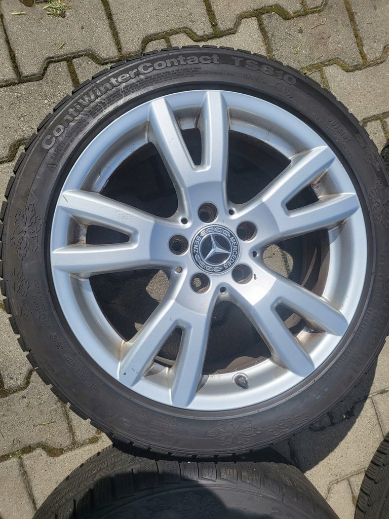 MERCEDES C W204 GLK Felgen auf Winterreifen wie neu Product image