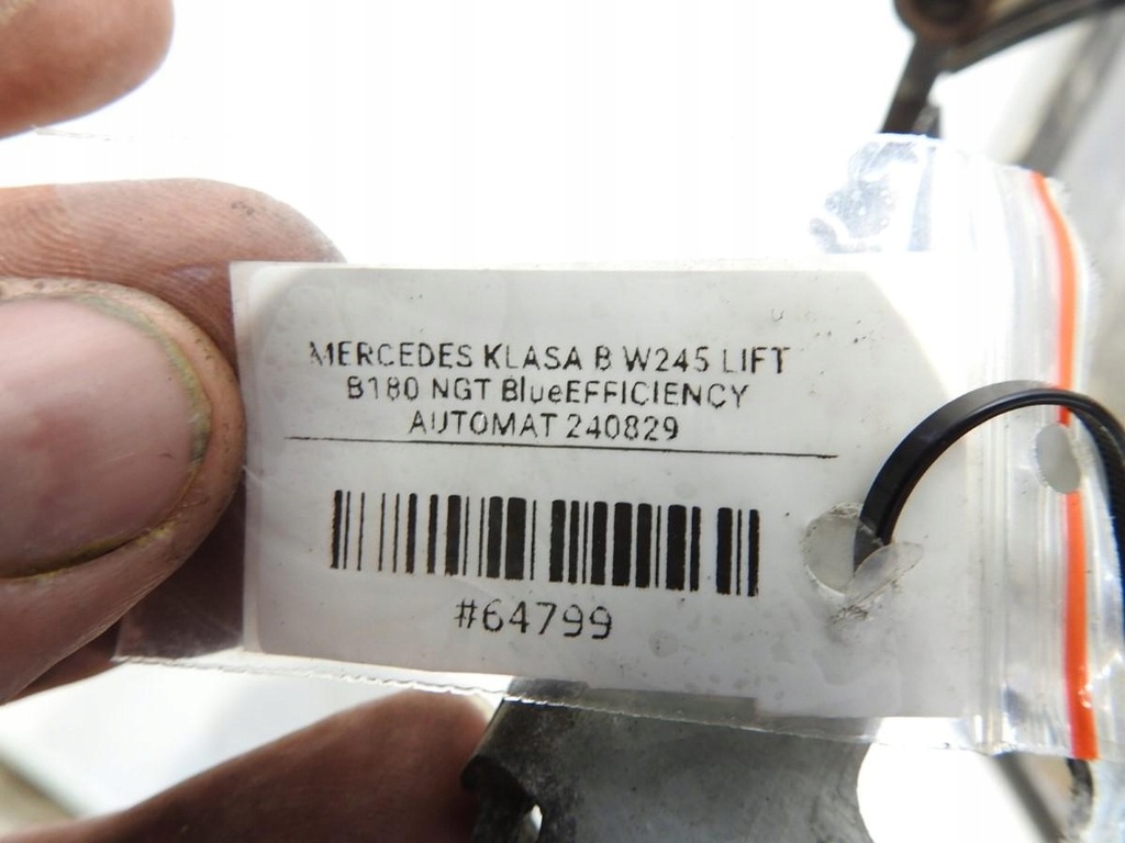 MERCEDES W245 B180 CNG-GASFLASCHENGEHÄUSE Product image
