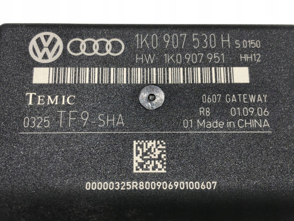 GATEWAY-MODUL SKODA OCTAVIA II 1K0907530H Schrägheck 04-13 CONTROLLER Product image