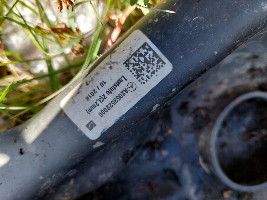 MERCEDES A205 HINTERRADAUFHÄNGUNG 2018 FÜR ERSATZTEILE. Product image