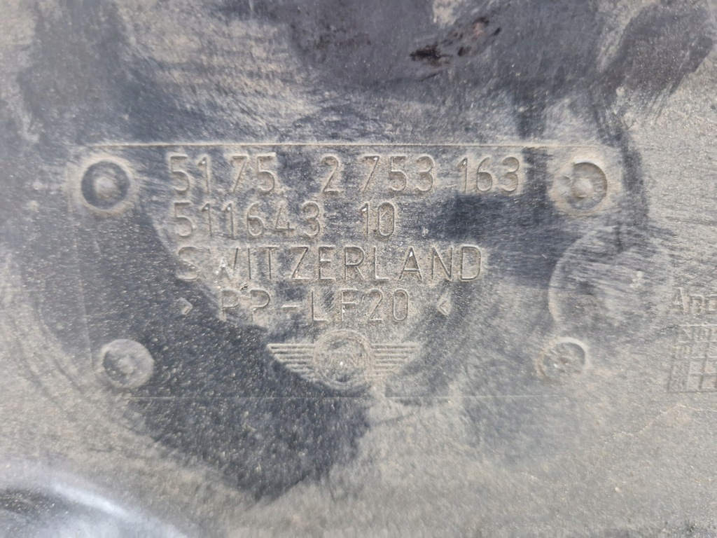 ABDECKUNG, FAHRGESTELLPLATTE, LINKS, MINI R56 Product image