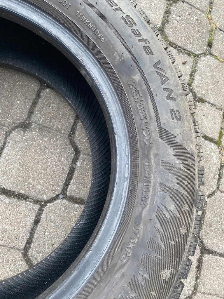 1 Stück NORDEXX WinterSafe Van 2 215/65/15 C 7,8 mm Product image