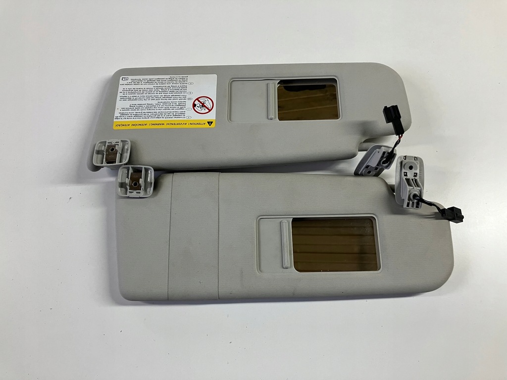 Visiere, Sonnenblenden, Halterung, Set, links, rechts, Passat B7 Product image