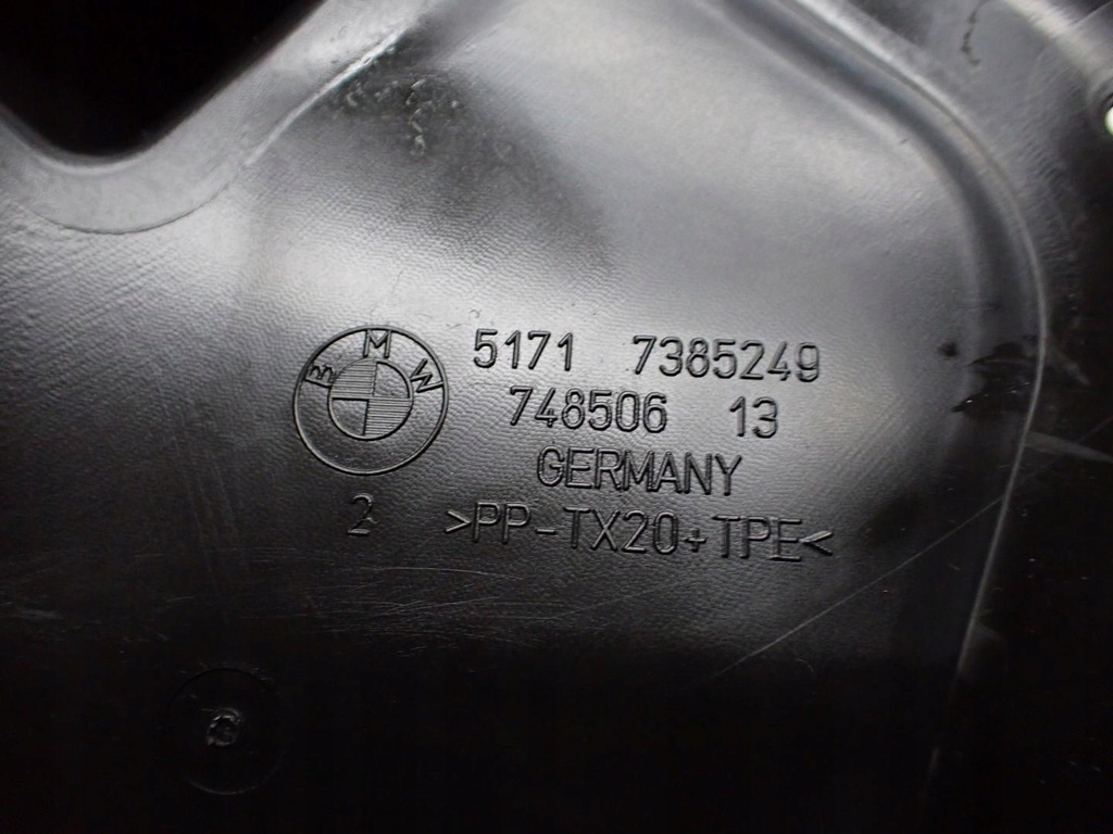 LUFTRICHTUNGSABDECKUNG EINLASS 7385249 7355438 BMW X2 F39 X1 F48 18R Product image