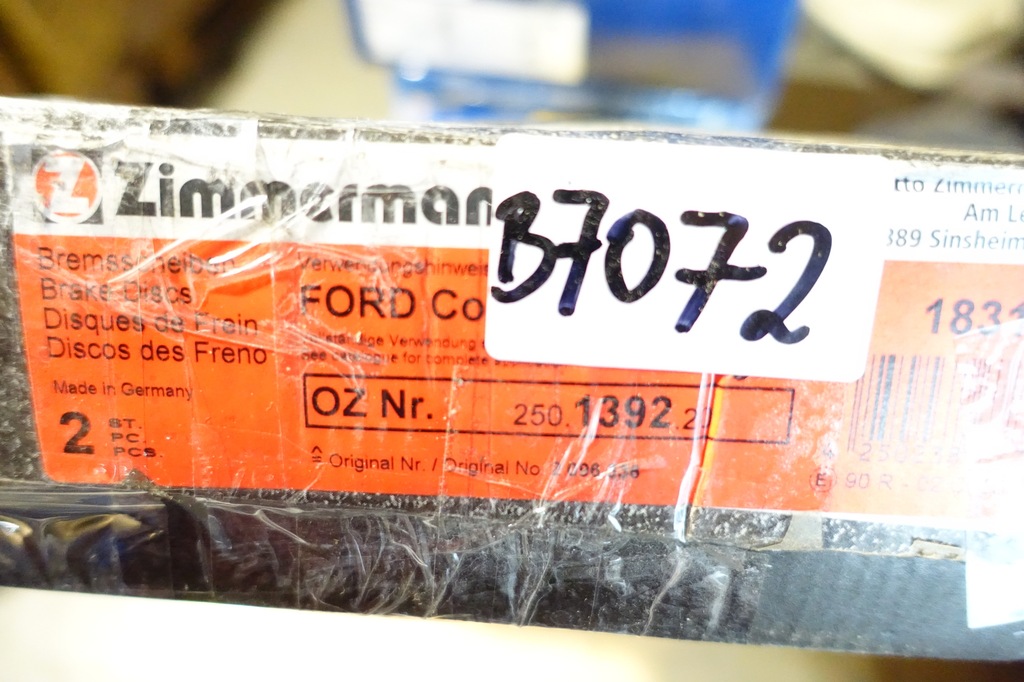 Heckscheiben Ford Fiesta MK7 253mm Zimmermann 250.1392.20 2096336 H1BC2A315AB Product image