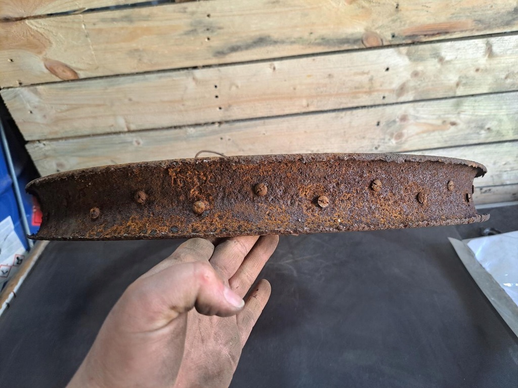 MINSK NSU ZUNDAPP BMW NIE WFM WSK RAD VORDERE FELGE 54 cm Product image