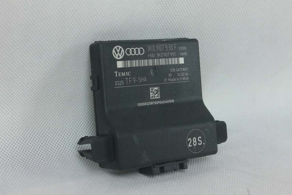Gateway-Controller-Modul Audi VW Skoda Octavia II 1.9 BXE Seat 1k0907530f Product image