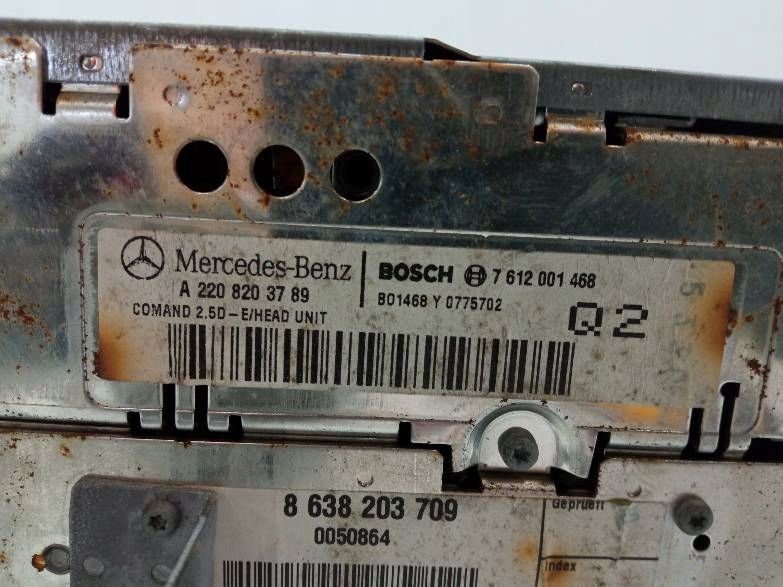 FABRIK-RADIO-NAVIGATION A2208203789 Mercedes-Benz S-Klasse IV W220 Product image