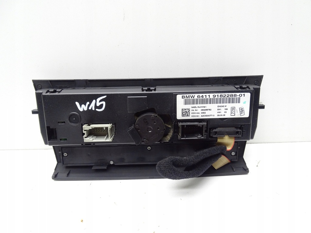BMW E92 E93 9182288 Klimaanlage Bedienfeld Product image