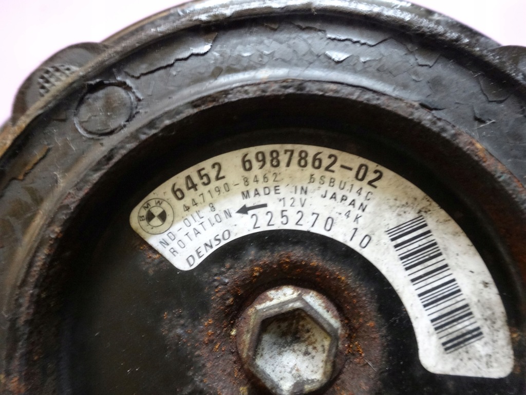 BMW 3 2,0 D 08R.143KM 4472601851 6987862 4471908462 KLIMAANLAGE KOMPRESSOR Product image