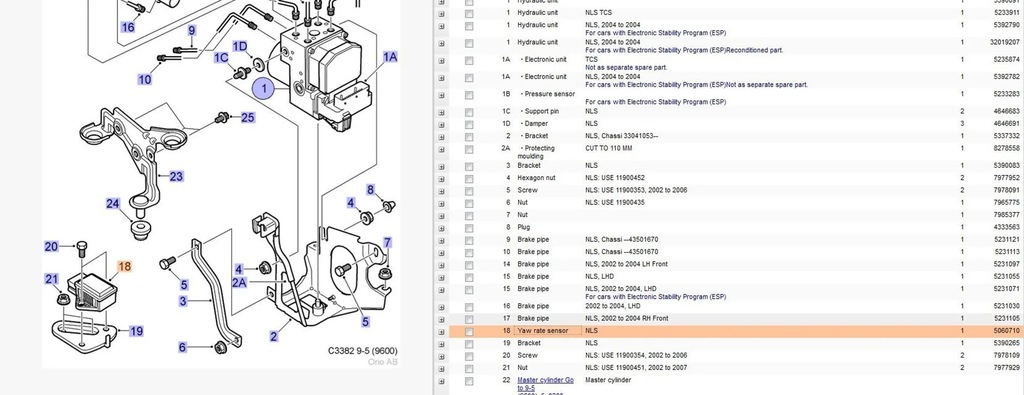 Saab 9-5 2003 Andere Product image