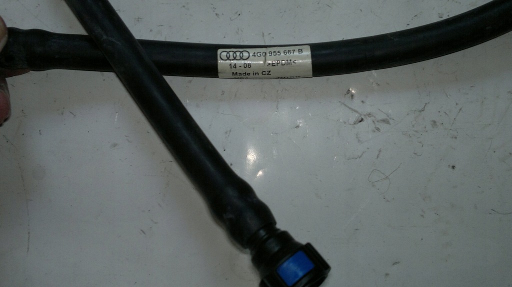 VW AUDI WASCHSCHLAUCH 4G0955667B Product image