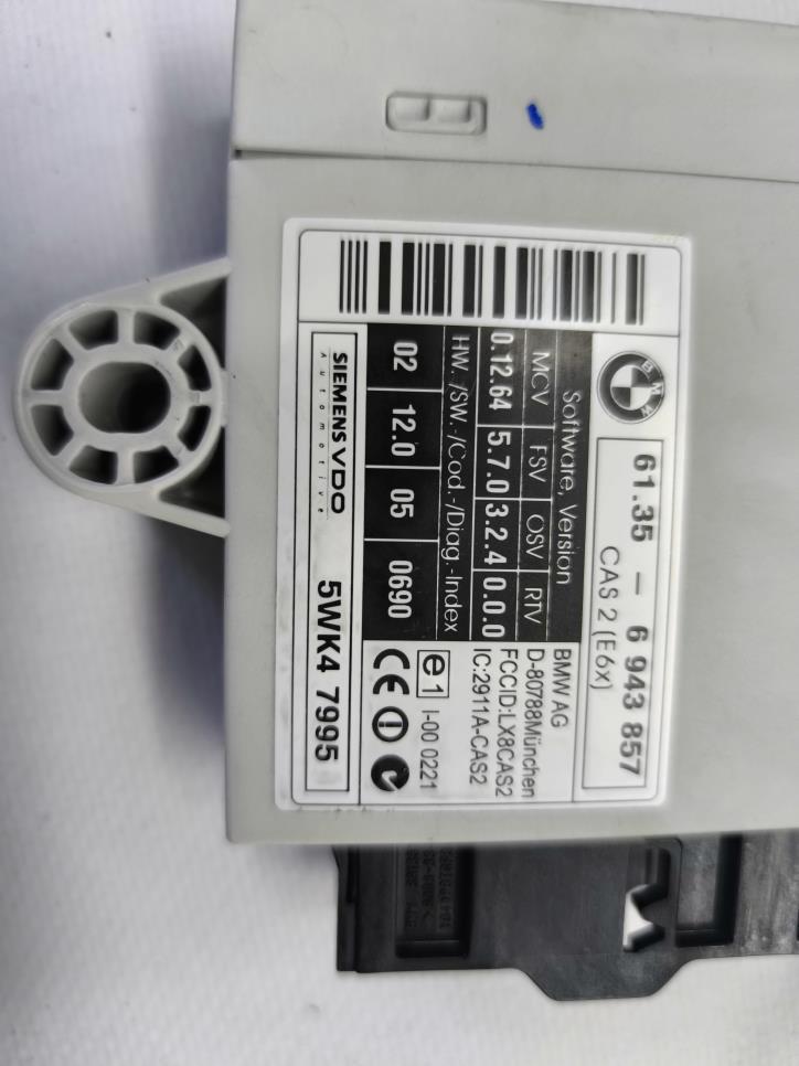 CAS-CONTROLLER-MODUL BMW E61 6943857 Product image